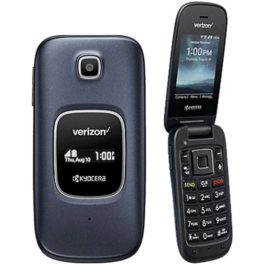 NEW Kyocera Cadence LTE S2720 Blue Verizon Wireless US Mobile / TracFone