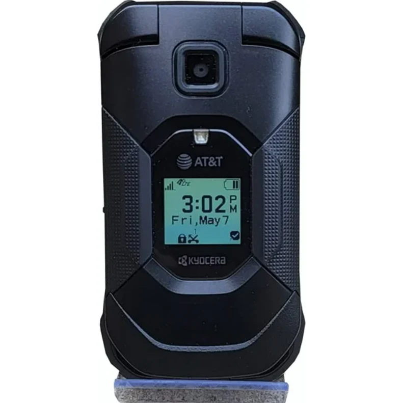 Kyocera DuraXE E4830 Flip Smart Rugged Flip Phone Unlocked AT&T