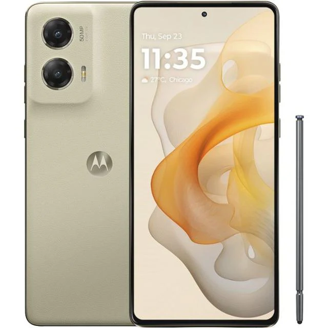 Motorola - moto g stylus 5G (unlocked) 2024 128GB - Caramel Latte