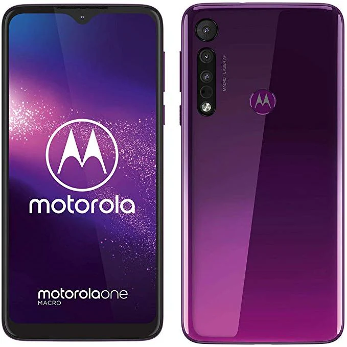Motorola One Macro XT2016-2 64GB Hybrid Dual SIM GSM Unlocked Phone