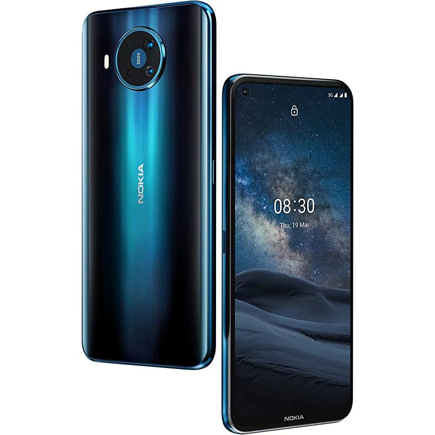 Nokia 8.3 Dual-SIM 64GB Smartphone Unlocked, Polar Night