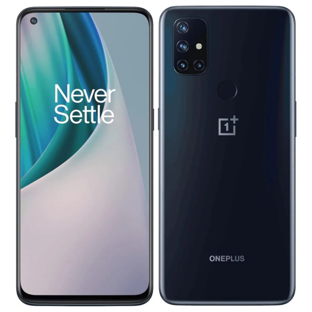 OnePlus - Nord N10 5G 128GB (Unlocked) - Midnight Ice