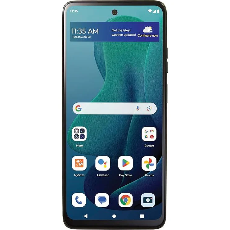 Tracfone | Motorola Moto g 5G 2024 | Locked |128GB | 5000mAh Battery | 50MP Camera | 6.6" Display | Gray